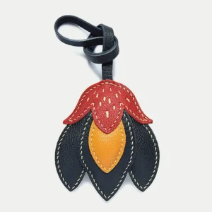 Black Tulip Bag Charm