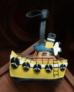 Fishing Boat Bag Charm