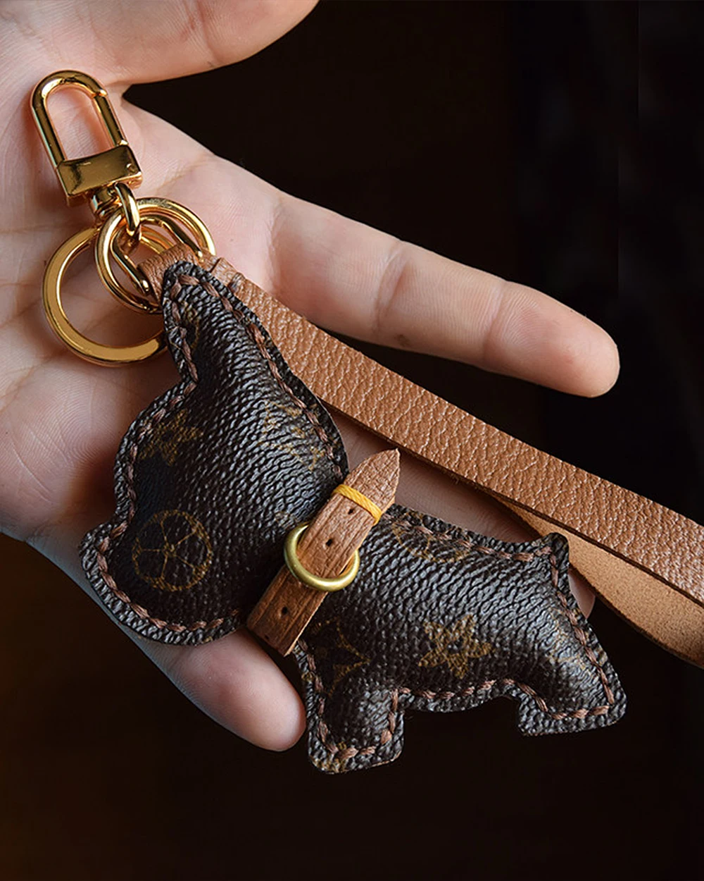 French Bulldog Bag Charm - Handcrafted Favorite - AZEKA