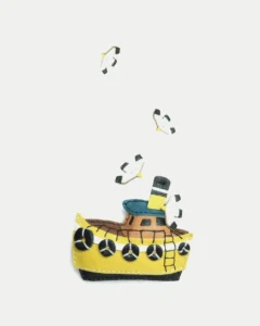 Fishing Boat Bag Charm