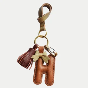 Personalized Letter Bag Charm