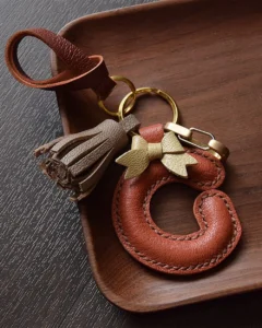 Personalized Letter Bag Charm