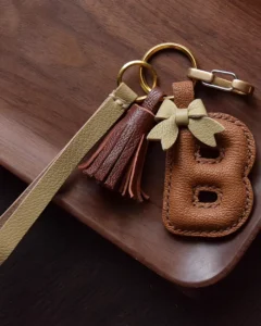 Personalized Letter Bag Charm