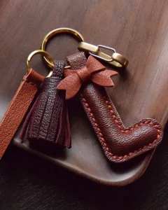 Personalized Letter Bag Charm