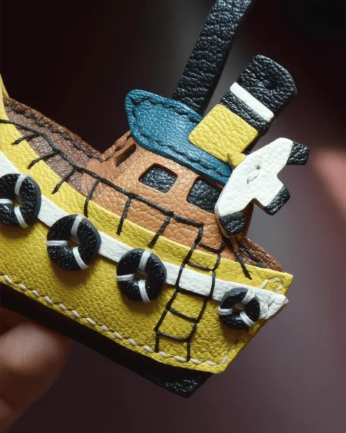 Fishing Boat Bag Charm