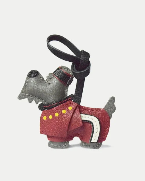 Vintage British Dog Bag Charm